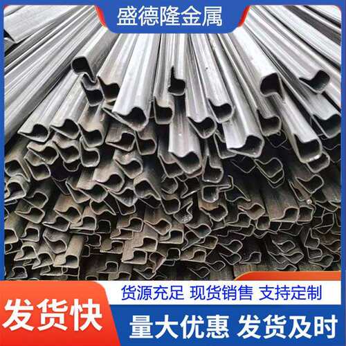 聊城生产厂家制作家具异型钢管 立柱用65*100薄壁镀锌异型钢管