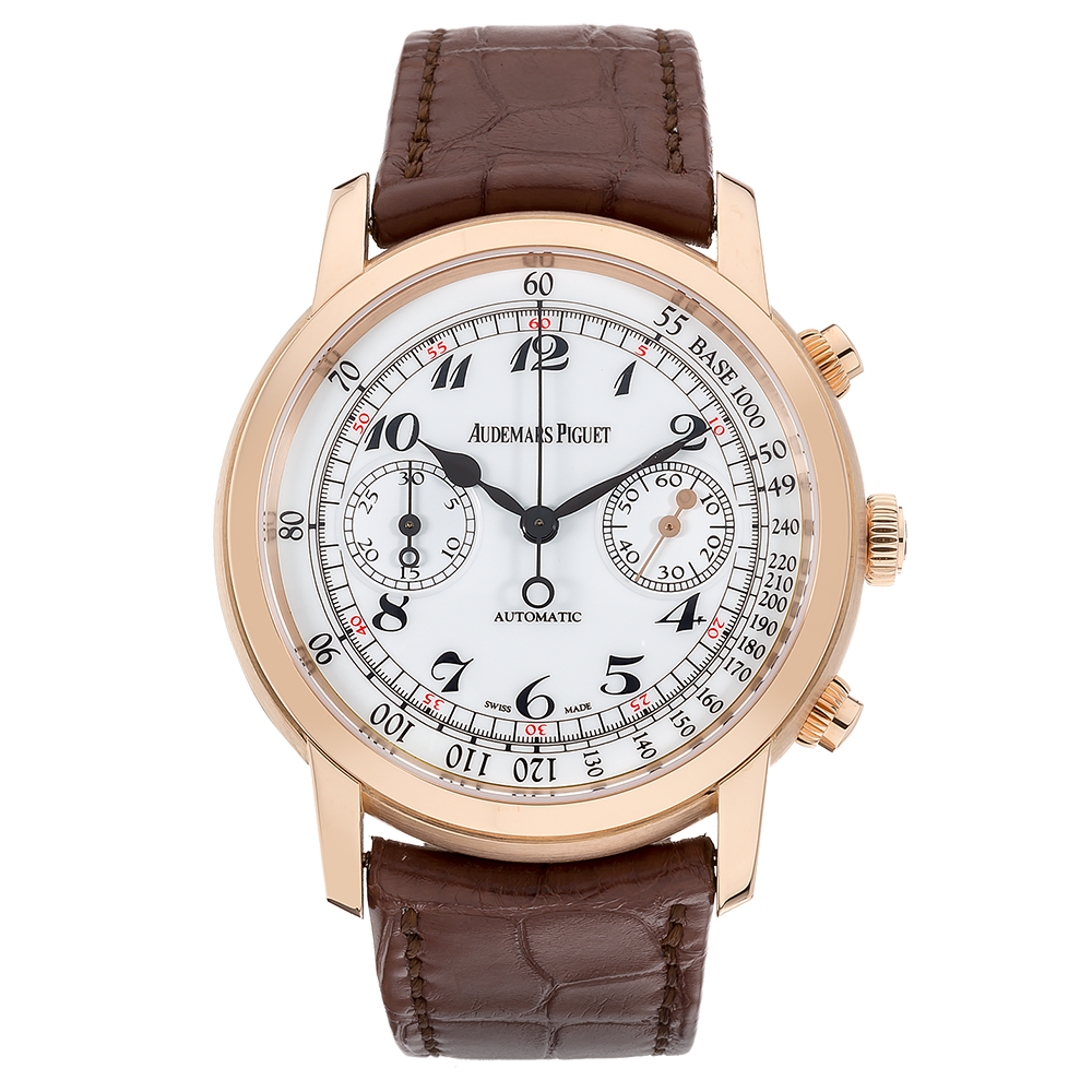 [9.8新]爱彼18K玫瑰金自动机械手表男26100OR.OO.D088CR.01