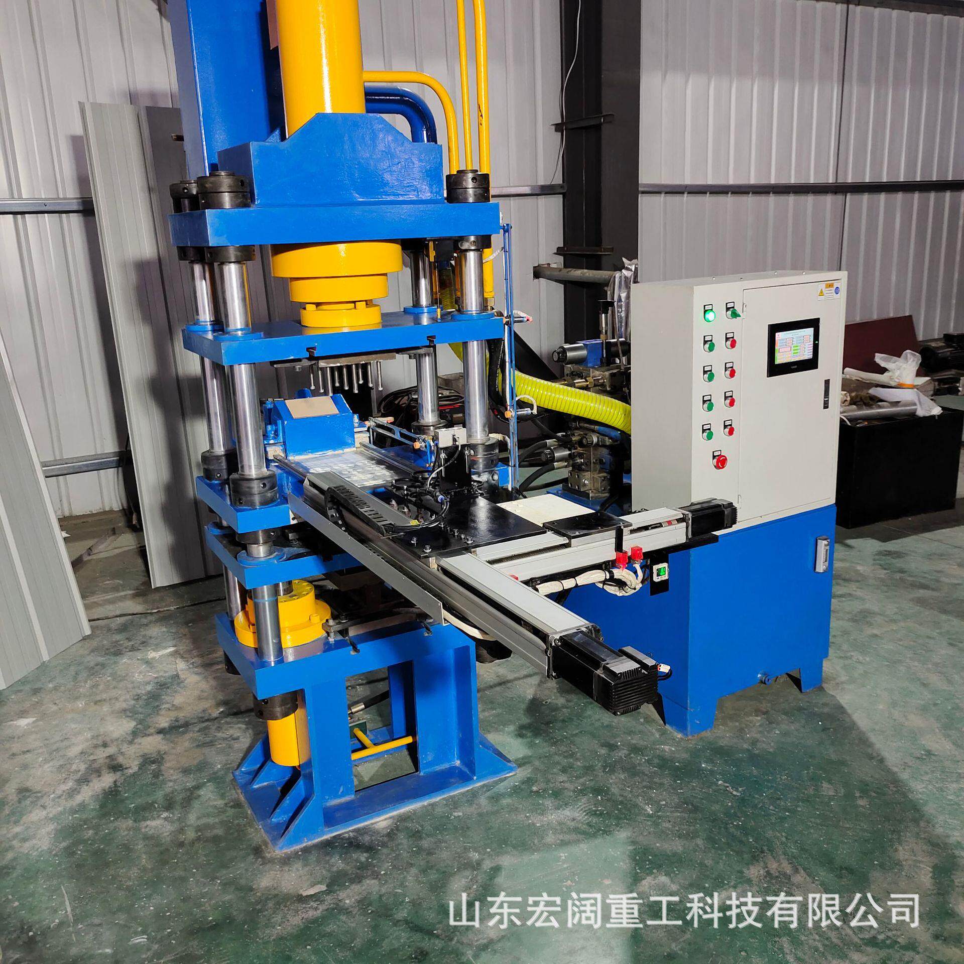 全自动陶瓷粉末成型液压机6吨钛粉氧化锆压块机四柱液压机