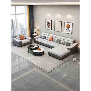 5布布艺沙发客厅式 科技意极简小户型直排三人位家具 202年新CDC款