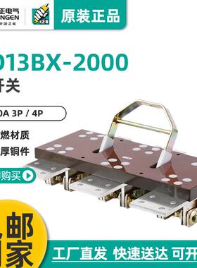 天正HD13-2000/31刀开关HD13BX-2000/3141闸刀隔离开关
