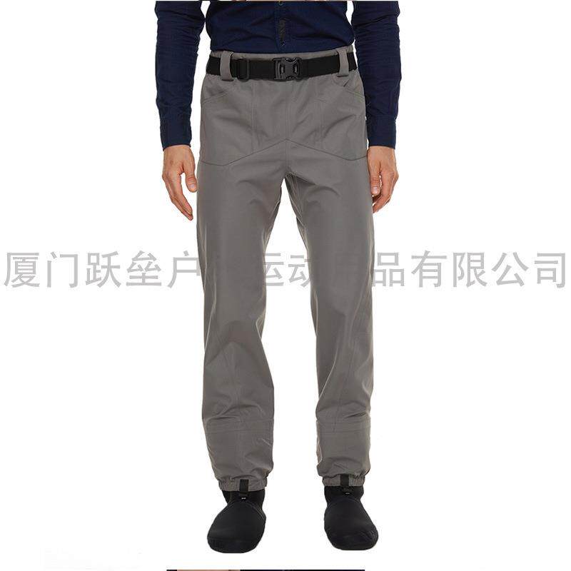 工厂直供涉水裤路亚装备钓鱼服防水透气钓鱼裤子男款户外溯溪裤