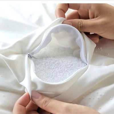 懒人沙发填充物EPS白色泡沫颗粒定制 家用布袋抱枕泡沫填充粒子