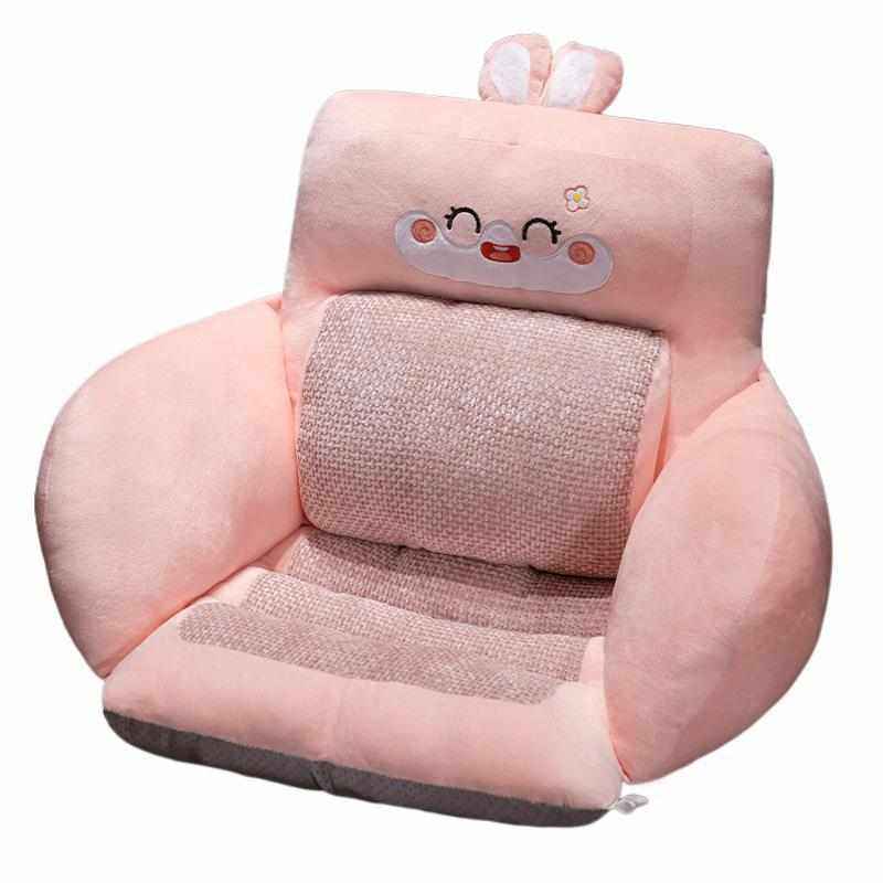 椅子坐垫学生宿舍靠背一体坐垫冬季办公室久坐屁垫椅子垫护腰靠垫,居家布艺,沙发套,淘宝优惠券,粉丝福利购,淘宝优惠卷