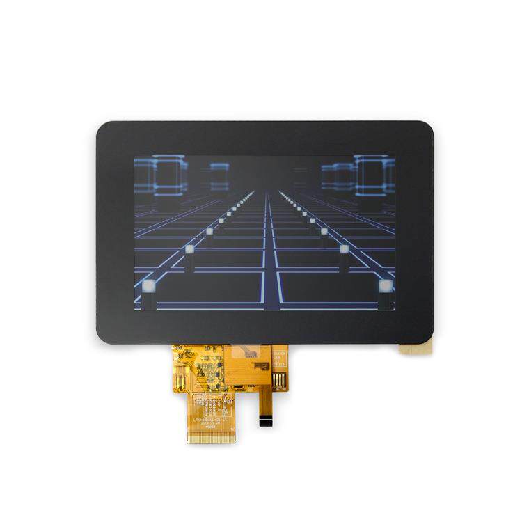5寸屏幕 800*480 1000高亮 带电容触摸 工业屏 智能家居l'c'd