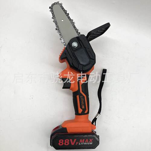 充电式单手锯锂电锯小型手提锯伐木锯户外锯电链锯轻便迷你锯