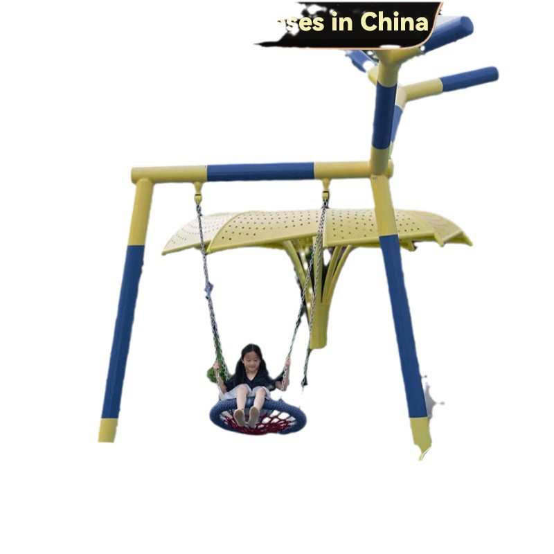 户外幼儿园儿童秋千公园网红荡秋千景区室外轮胎秋千游乐设备吊椅