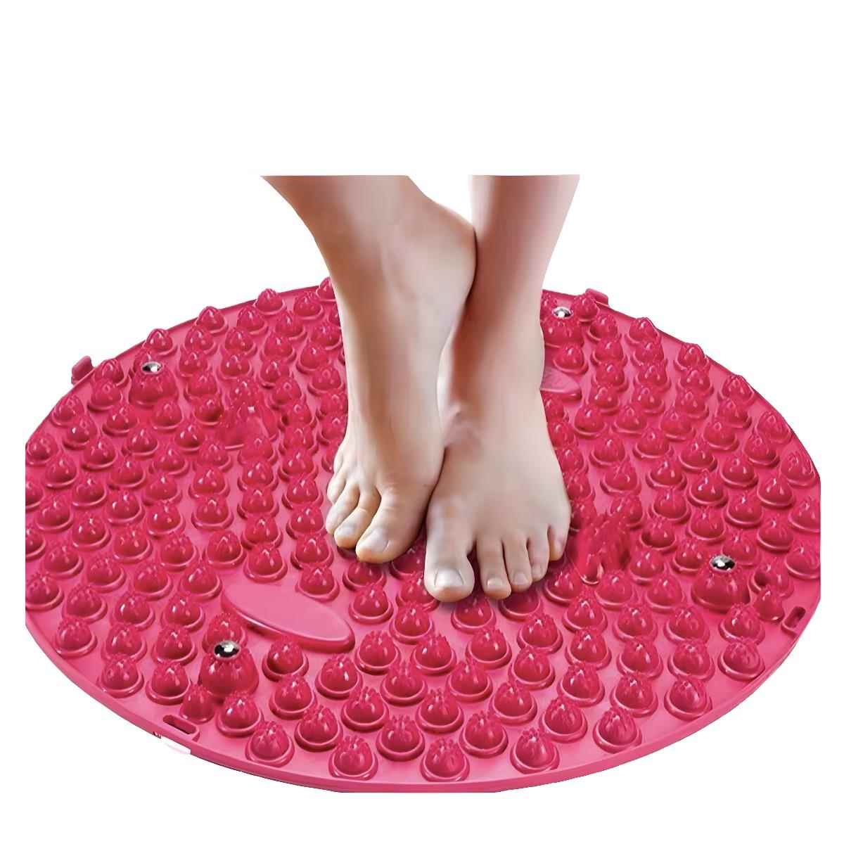 大量指压板足底按摩垫家用小冬笋压指板超痛足脚底圆形按摩垫定制