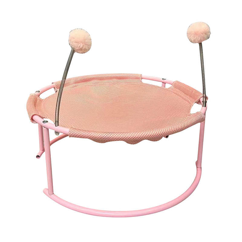 床猫透气舒适新款四季通用弹力窝布料猫猫床吊床网宠物蹦床