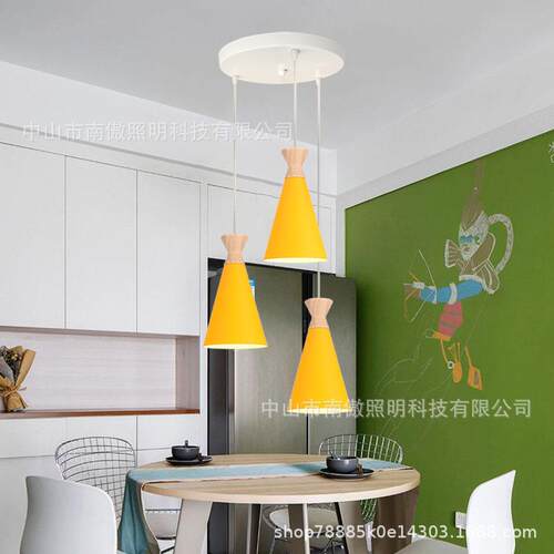 亚马逊热销北欧吊灯室内客厅灯简约餐厅吧台灯饰卧室灯具