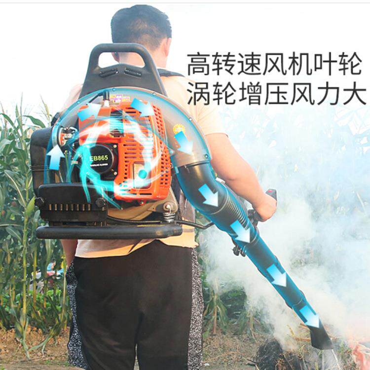 农用两冲程背负式吹雪机价格大马力汽油吹风机马路环卫吹落叶机器
