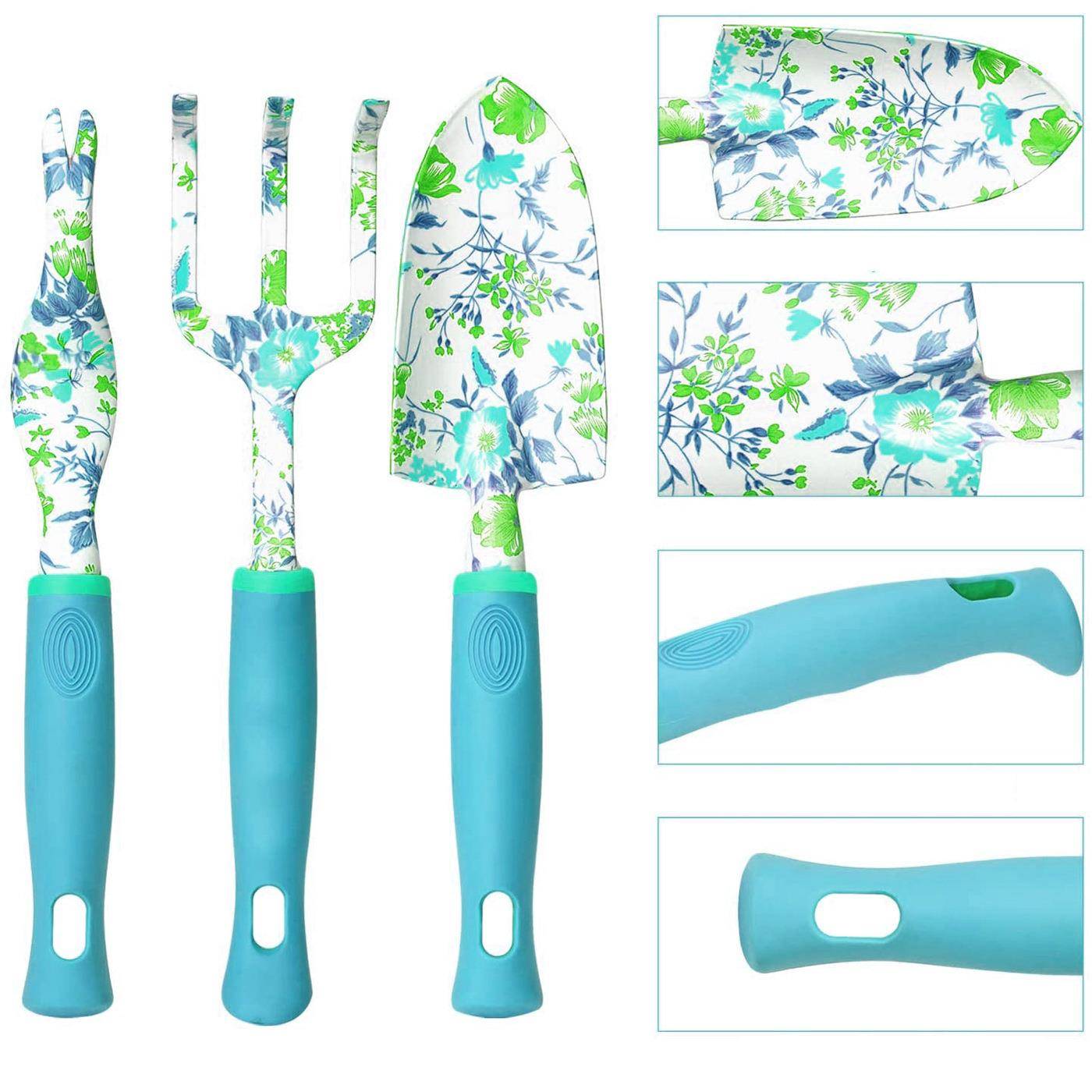 铲子剪刀户外园林套装花卉园艺工具女生生日礼物印花多颜色套装