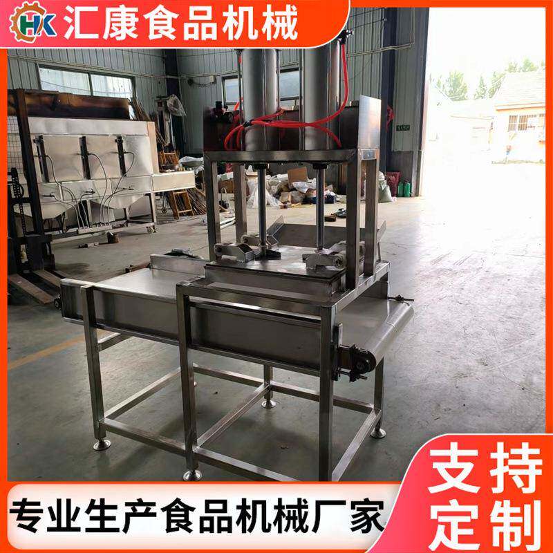 山楂糕切块机 双杠梨膏切割机 叶豆腐切片机成套流水线 价格优惠