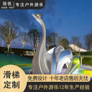 设备动力游艺游乐儿童乐园设施滑梯小型室外户外不锈钢厂家无大