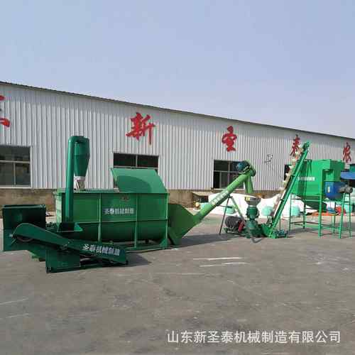 时产1吨饲料加工机组报价布局合理猪饲料加工机组现货环模颗粒机