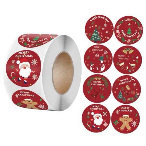 Christmas Party Gift Sticker Cute Stickers Decorative Sealin