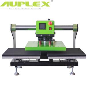 气动烫画机50x60自动烫印机热烫钻烫压转印机水洗服装 图案烫印机