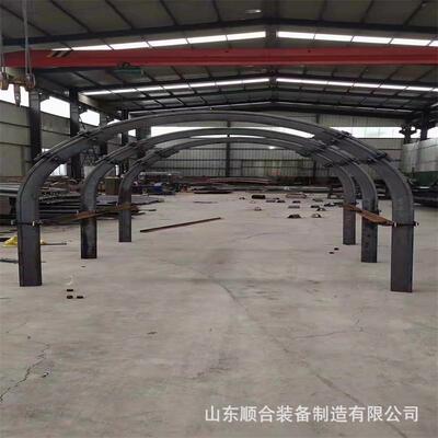 矿用圆弧形U型钢支架厂家现货支撑稳定矿井巷道支护用U36钢支架