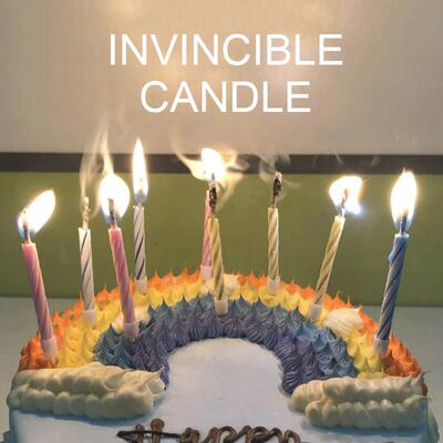 10Pcs Magic Relighting Birthday Candles Novelty Trick Candle