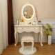 欧式 梳妆台卧室化妆桌网红ins多功能公主梳妆桌小户型田园化妆台