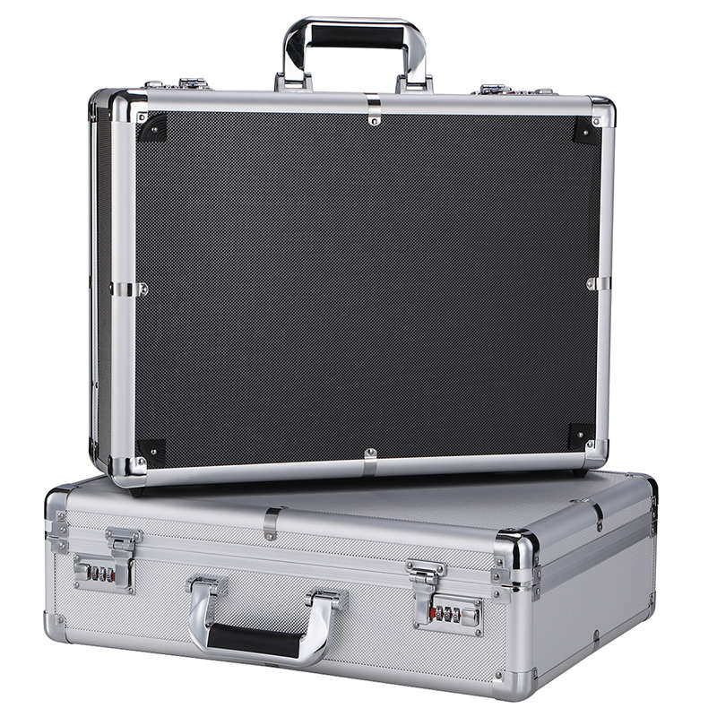 家用锁收纳盒带上锁储铁盒钱箱收银小密码盒子的贵重物品保险物箱