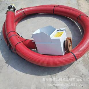 自吸牛筋软无管吸粮机大式豆粒QNA破颗损车载式弹簧蛟龙上料机