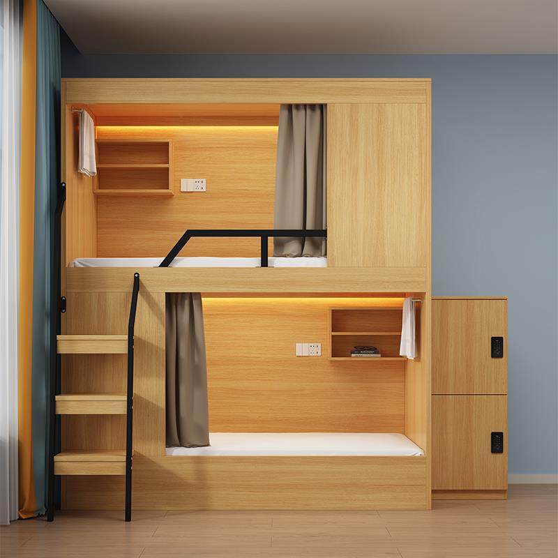 旅青民宿太空舱上下34335床公寓床酒店员工宿校舍床双层学宿舍高低床