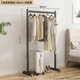 家用杆式 架厂家衣帽架子室内单落地晾衣架挂衣衣架架挂衣卧室简易