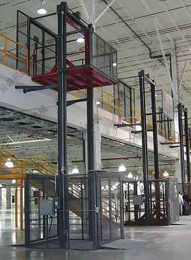 跨坐式皮带环式复跨楼输送提层升机装KWR配线物料往提升循机