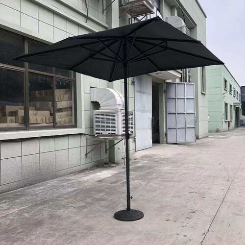 户外大号遮阳遮雨别墅景观氛围伞摆摊装饰地摊折叠四方伞