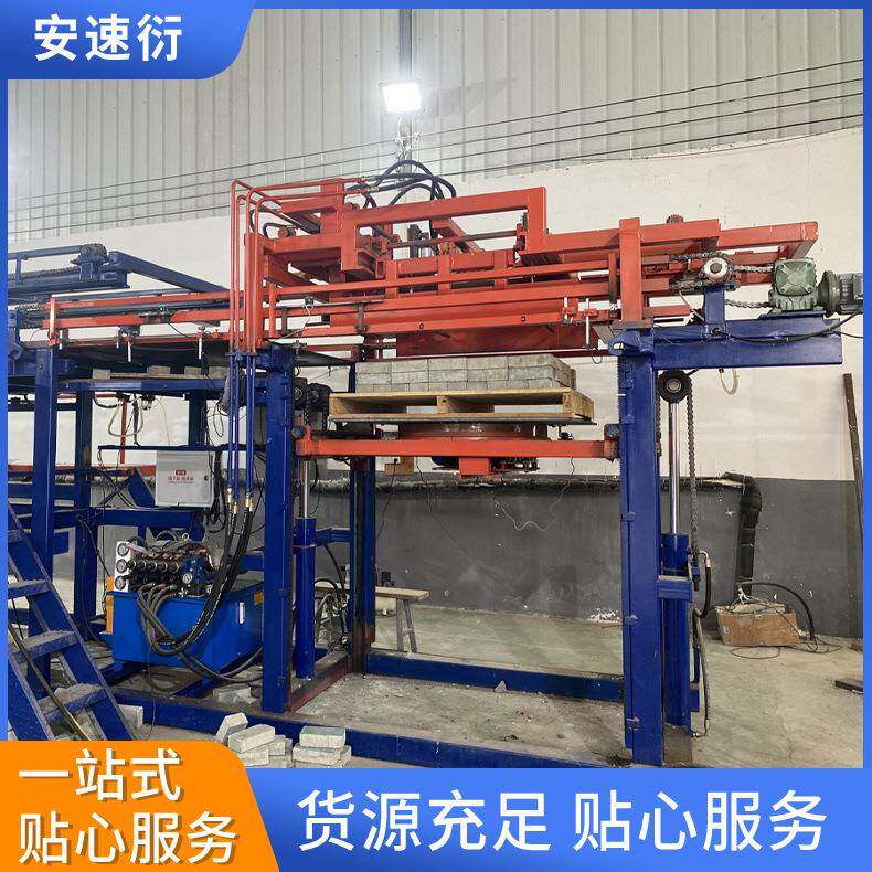 全自动自留孔码砖机大型收砖线设备砖厂水泥砖机码砖机设备