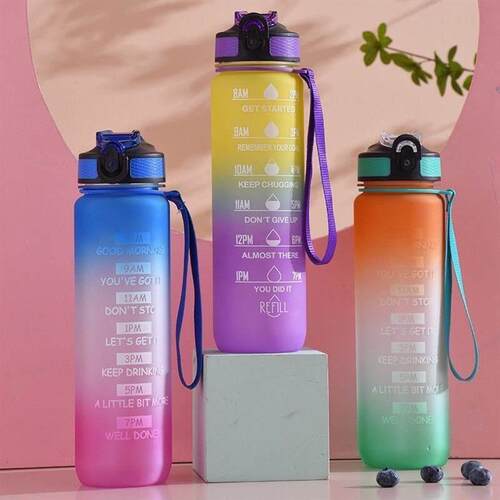 1000ML Tritan Outdoor water bottle Sports cup Gym shake cup