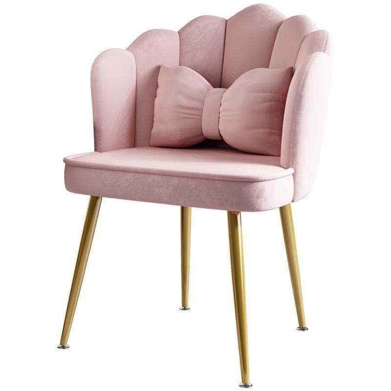 妆椅简约网红室1凳子靠背女生卧梳妆台美轻甲椅奢椅子家化用花瓣