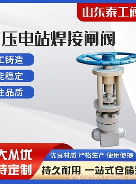高温高压电站焊接截止阀J61Y-160C对水油品蒸汽阀门焊接式耐高温