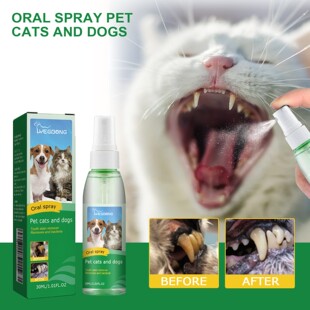 Yegbong for Cats Remove Spray and Cleaning Dental Pet Dogs