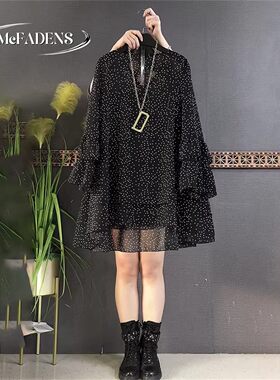 香港胖妹妹大尺码女装2026四季新款时尚宽松显瘦中长版套头休闲大
