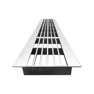 不锈钢格栅盖板雨水篦子排水沟盖板格栅阳台不锈钢下水道格栅