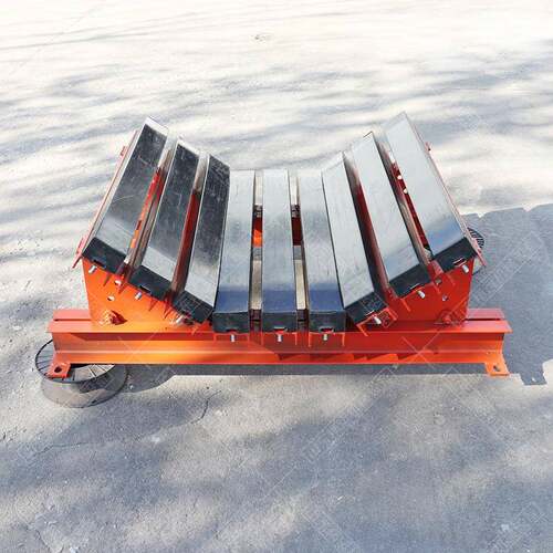 输送机缓冲床B1200 落料口缓冲装置阻燃抗静电耐磨聚氨酯缓冲条