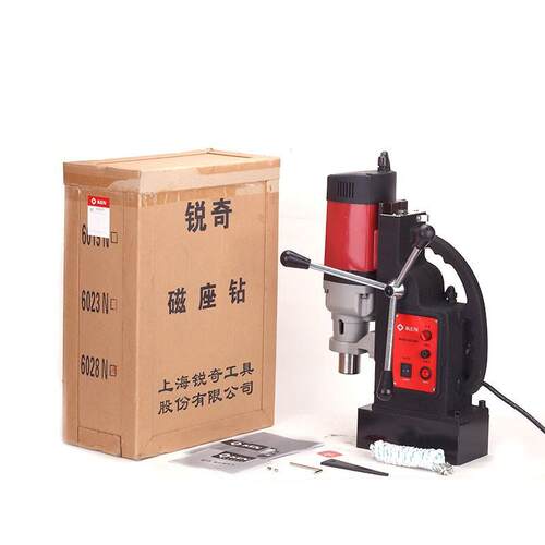锐奇(KEN)磁座钻6028N工业级磁铁钻取芯钻空心钻台钻电动工具