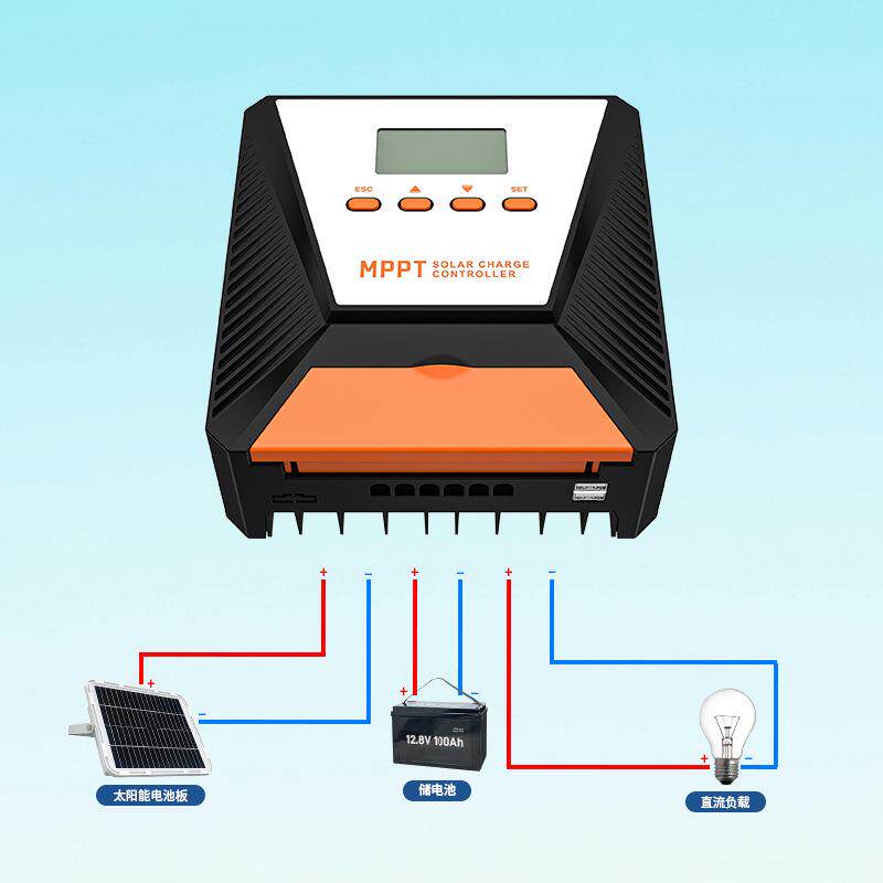 mppt太GM-D/R（阳能充电控制器1制0A-60A自识别12V/24V光mp伏pt动