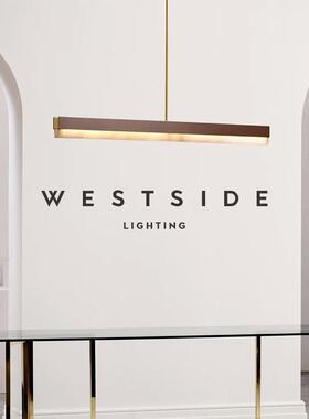 中山工厂直销westside意式轻奢天然云石餐厅吊灯设计师茶室吧台一