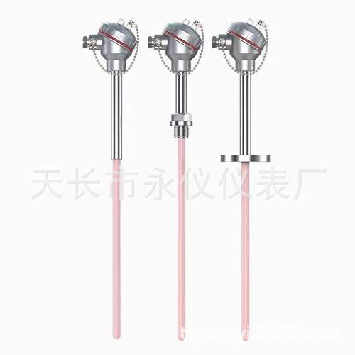 铂铑热电偶WRP-130高温刚玉管热电偶温度传感器S型B型R型厂家供应
