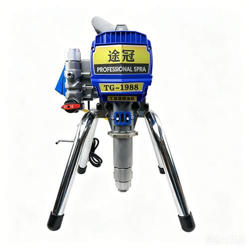 途冠1988压无气喷涂机油漆钢结构防水涂料乳胶漆环氧地坪喷漆机