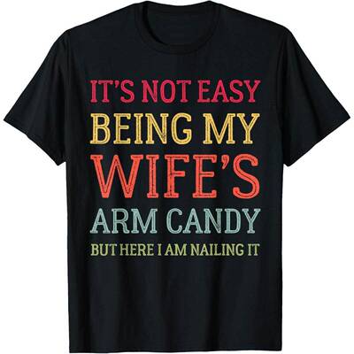 Women's Casual Short-Sleeve Vintage T-Shirt - Funny 