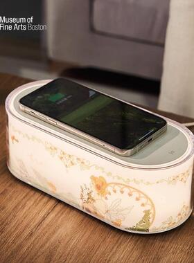 MFA波士顿美术博物馆大师系列穆夏流光艺境小方盒无线充电小夜灯