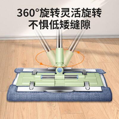 夹布拖把平板家用拖2净无品牌/02新一款5老式拖布毛巾夹板替换布