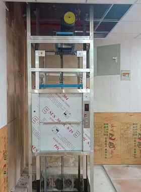 酒梯店饭店传菜机传电菜学校KIC食餐梯家用堂起重机升降货梯