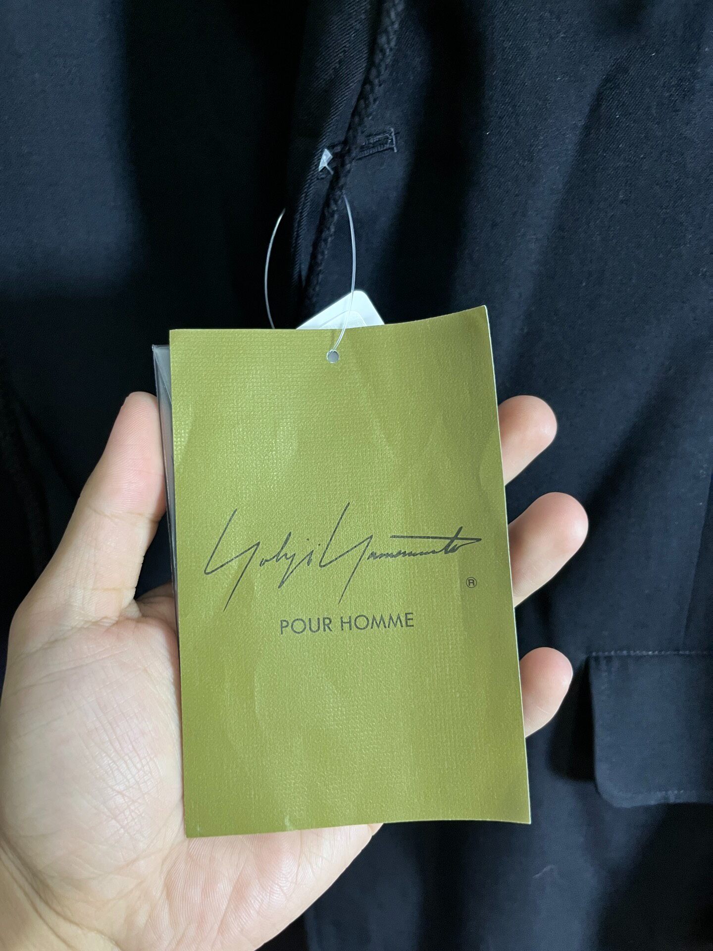 Yohji Yamamoto 23AW Octopus Rope Coat — detail