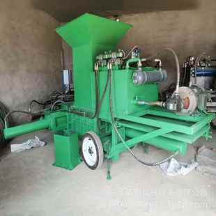 牧草粉碎机铡草机套袋型秸秆液压打包机厂家巴州芦苇液压打包机