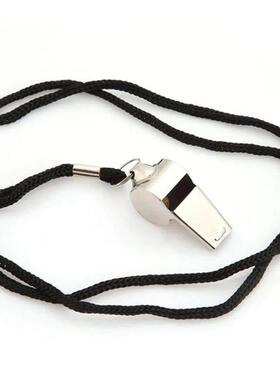Stainless Steel Whistles Referee Sport Rugby Metal Whistle W
